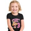 imageTime Flies Skye 3rd Birthday Gift Toddler Kids TShirt Paw Patrol Birthday Girl ShirtPawsky  Navy