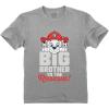 imageBig Brother Shirt for Toddler Rubble Paw Marshall Skye Chase Patrol Toddler Kids TShirtGray
