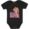 imagePaw Patrol Skye Little Sister Newborn Outfit Baby Girl Sibling Infant BodysuitBlack
