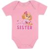 imagePaw Patrol Skye Little Sister Newborn Outfit Baby Girl Sibling Infant BodysuitSister Pink