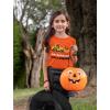 imageBulldozer Digging Halloween Shirts for Kids Construction Pumpkin Face Toddler Girls Boys TShirtOrange