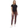 imageHalloween Leggings for Women Teen Girls Orange and Black Striped Pumpkin TightsPumpkin Legging