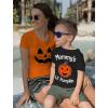 imageHalloween Mommys Lil Pumpkin Mother Kid Jack O Lantern Shirts SetWomen Orange  Toddler Black