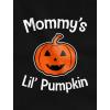 imageHalloween Mommys Lil Pumpkin Mother Kid Jack O Lantern Shirts SetWomen Orange  Toddler Black