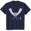 imageHalloween SailorEasy Costume TShirtNavy Blue
