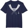 imageHalloween SailorEasy Costume TShirtNavy Blue