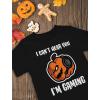 imageIm Gaming Pumpkin Shirt for Gamer Kids Youth Kids TShirtBlack