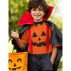 imageJack O Lantern Spooky Pumpkin Face Shirt Boys Girls Toddler Halloween Costume Shirts for KidsOrange