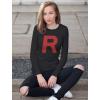 imageTeam Rocket Inspired Shirt Costume Halloween Shirts for Women SweatshirtBlack