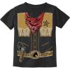 imageCowboy Shirts for Boys Western Rodeo Theme Costume Cowgirl Halloween TShirt for Toddler KidsBlack