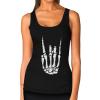 imageHalloween Tank Tops for Women Skeleton Hands Shirt Women Ribcage Shirt