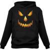 imageTstars Jack o Lantern Halloween Hoodie Pumpkin Pullover Sweatshirt Hoodies for WomenBlack