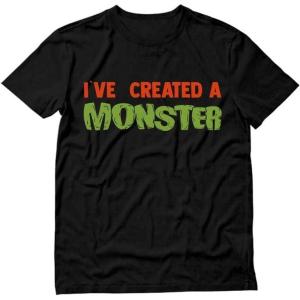 imageIve Created A Monster Funny Dad Shirt Halloween Monster Gifts for Fathers Unisex ShirtBlack