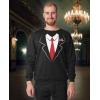 imageDonald Trump Suit ampamp Tie Easy Halloween Costume Long Sleeve TShirtBlack