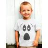 imageFunny Ghoul Face Shirt Toddler Boys Girls Silly Ghostface Halloween Shirts for Toddler KidsWhite