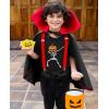 imageHalloween Dab Jack O Lantern Dabbing Pumpkin Skeleton Youth Kids TShirt XSmall Black
