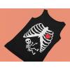 imageHalloween Funny Xray Skeleton Baby Boy Women Tank Top