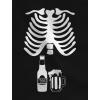 imageHalloween Pregnancy Shirt Skeleton Xray Couples Matching Long Sleeve ShirtsMen Black  Women Black