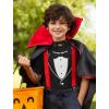 imageKids Tuxedo Shirt Printed Suit with Bow Tie Wedding Costume Halloween Infant ampamp Toddler Tux ShirtBlack