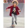 imageRibcage Skeleton Candy Shirt Funny Xray Halloween Shirts for Toddler and Youth KidsBlack