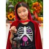 imageRibcage Xray Candy Halloween Shirts for Kids Toddler Dabbing Skeleton Shirt 4T Black