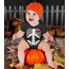 imageTstars Baby Skeleton Outfit Xray Heart Halloween Easy Costume Baby BodysuitBlack