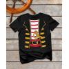 imageTstars Boys Pirate Shirt Buccaneer Costume Infant and Toddler Kids ShirtsBlack