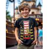 imageTstars Kids Pirate Shirt Buccaneer Costume Youth Boys Girls ShirtsBlack