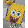 imageTstars Spongebob Shirts for Kids Squarepants Patrick Character Shirt Halloween Costume Small Yellow Gold