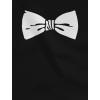 imageWhite Bow Tie Printed Tuxedo Shirts for Men Funny Tux Novelty Mens TshirtBlue
