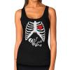 imageHalloween Funny Xray Skeleton Baby Boy Women Tank Top