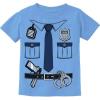 imageKids Police Officer Shirt Cop Policeman Uniform Halloween Shirts for ToddlersCalifornia Blue