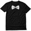 imageWhite Bow Tie Printed Tuxedo Shirts for Men Funny Tux Novelty Mens TshirtBlack
