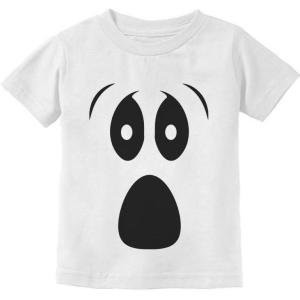 imageFunny Ghoul Face Shirt Toddler Boys Girls Silly Ghostface Halloween Shirts for Toddler KidsWhite