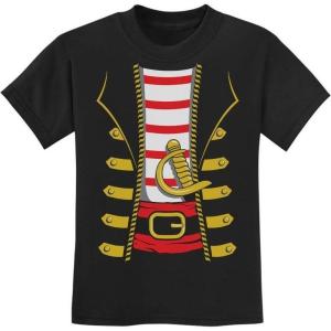 imageTstars Kids Pirate Shirt Buccaneer Costume Youth Boys Girls ShirtsBlack