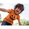 imageCandy Ribcage XRay Skeleton Pumpkin Jack O Lantern Halloween Toddler Shirt SetSkeleton Black  Pumpkin Orange