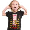 imageDad Toddler Pirates Halloween Costume Matching Set Buccaneer Father Child ShirtMen Black  Toddler Black