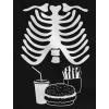 imageHalloween Matching Couples Shirts Skeleton Maternity Food Men Long Sleeves Set Men BlackMen Black  Women Black