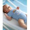 imageI Love My Dads Baby Boy Girl Pride Outfit LGBTQ Gifts Gay Equality LGBT Month Rainbow Infant BodysuitAqua