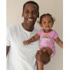 imageI Love My Dads Baby Boy Girl Pride Outfit LGBTQ Gifts Gay Equality LGBT Month Rainbow Infant BodysuitPink