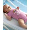 imageI Love My Dads Baby Boy Girl Pride Outfit LGBTQ Gifts Gay Equality LGBT Month Rainbow Infant BodysuitPink