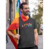 imagePride Love Rainbow Gay Shirts Equality LGBTQHeather Dark Gray
