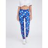 imageStars American Flag Leggings Patriotic 4th of July Red White and Women TightsBlue