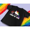imageTractor Loads of Love Rainbow Shirt Equality LGBTQ Gay Pride Shirts LGBT Month Toddler Kids TShirt 5T Black