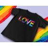 imageTractor Loads of Love Rainbow Shirt Equality LGBTQ Gay Pride Shirts LGBT Month Toddler Kids TShirtBlack