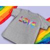 imageTractor Loads of Love Rainbow Shirt Equality LGBTQ Gay Pride Shirts LGBT Month Toddler Kids TShirtGray