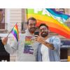 imageTstars Love is Love LGBT Pride Hoodie Rainbow Sweatshirt Gay Equality Hoodies for MenGray