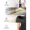imageTstars Very Cute Baby Footprints  Pregnant Mom to Be Maternity Tank Top Medium Black