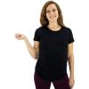 imageWomen Maternity Tops Casual Pregnancy Shirts Classic Side Ruched Maternity Shirt