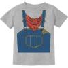 imageFunny American Farmer Shirt Easy Halloween Outfit Toddler Kids TShirt 4T Gray